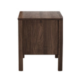 Aston 2 Draw Handle Free Bedside Table | Modern Scandi Style Nightstand