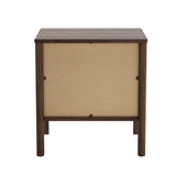 Aston 2 Draw Handle Free Bedside Table | Modern Scandi Style Nightstand