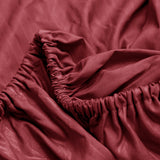 2000TC Pin Stripe Bamboo Cooling Fitted Sheet Combo Set | Hotel Quality Jacquard Bamboo Sheets