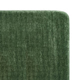 Velvet Cloud Soft Low Profile Compressed Bed | Tool-free Instant Bed Frame in Chenille Green