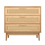 Abruzzi Rattan 3 or 9 Chest of Drawers Dresser Cabinet | Rattan Storage Unit Furniture