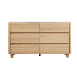 Ferrara 4 or 6 Chest of Drawers Dresser Unit | Two Tone Marble Style Storage Bedroom Cabinet