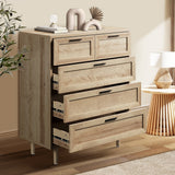 Essenza Mila Chest Of Drawers 2 Bedsides Bedroom Package | Elegant Wooden Storage Bedroom Set