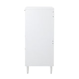 Essenza Mila 5 Draw Modern Dresser Tallboy | 5 Draw Chest Of Drawers Wooden Storage Unit