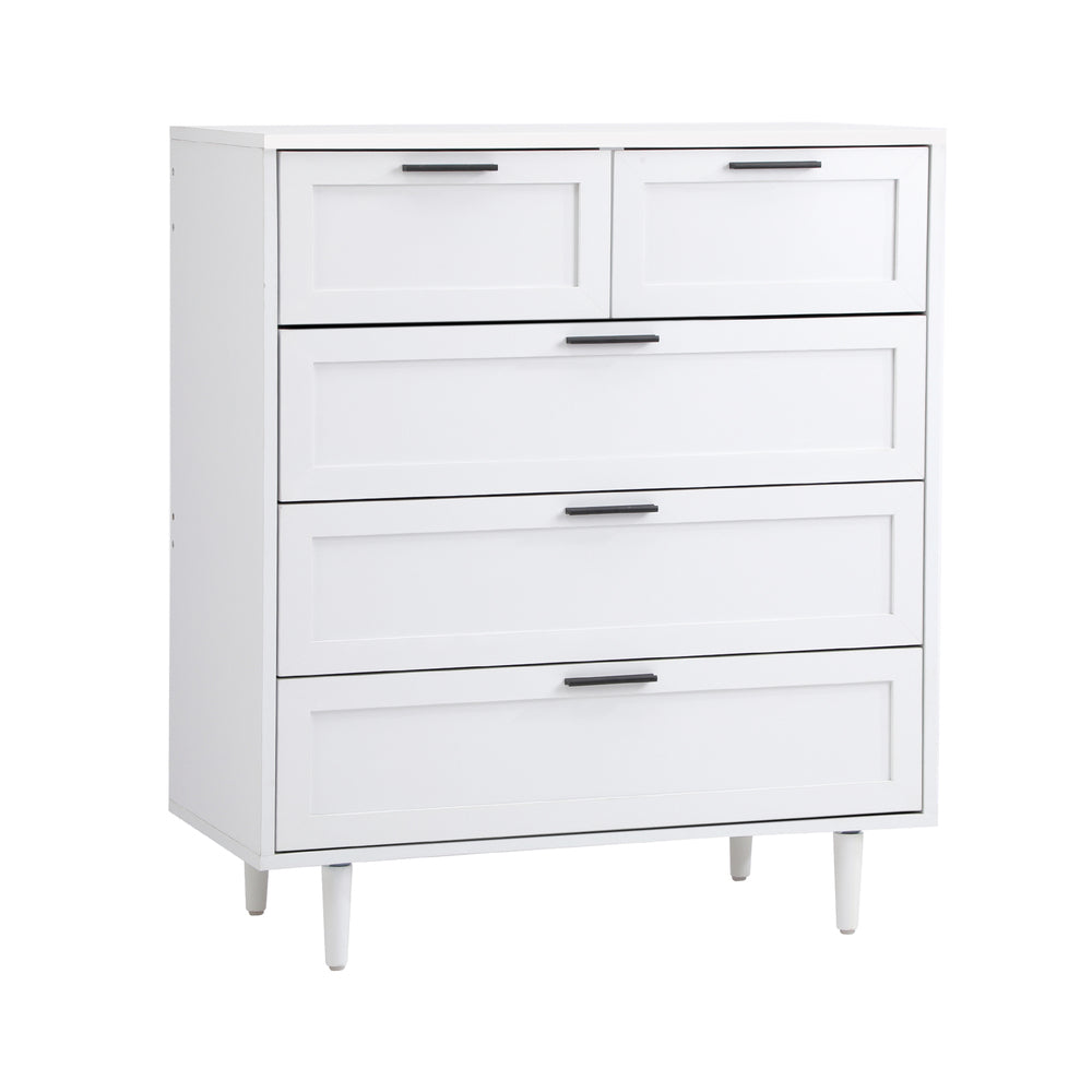 Essenza Mila Chest Of Drawers 2 Bedsides Bedroom Package | Elegant Wooden Storage Bedroom Set