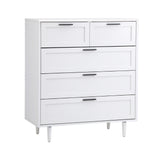 Essenza Mila Chest Of Drawers 2 Bedsides Bedroom Package | Elegant Wooden Storage Bedroom Set