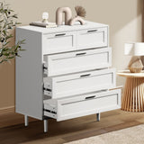 Essenza Mila Chest Of Drawers 2 Bedsides Bedroom Package | Elegant Wooden Storage Bedroom Set
