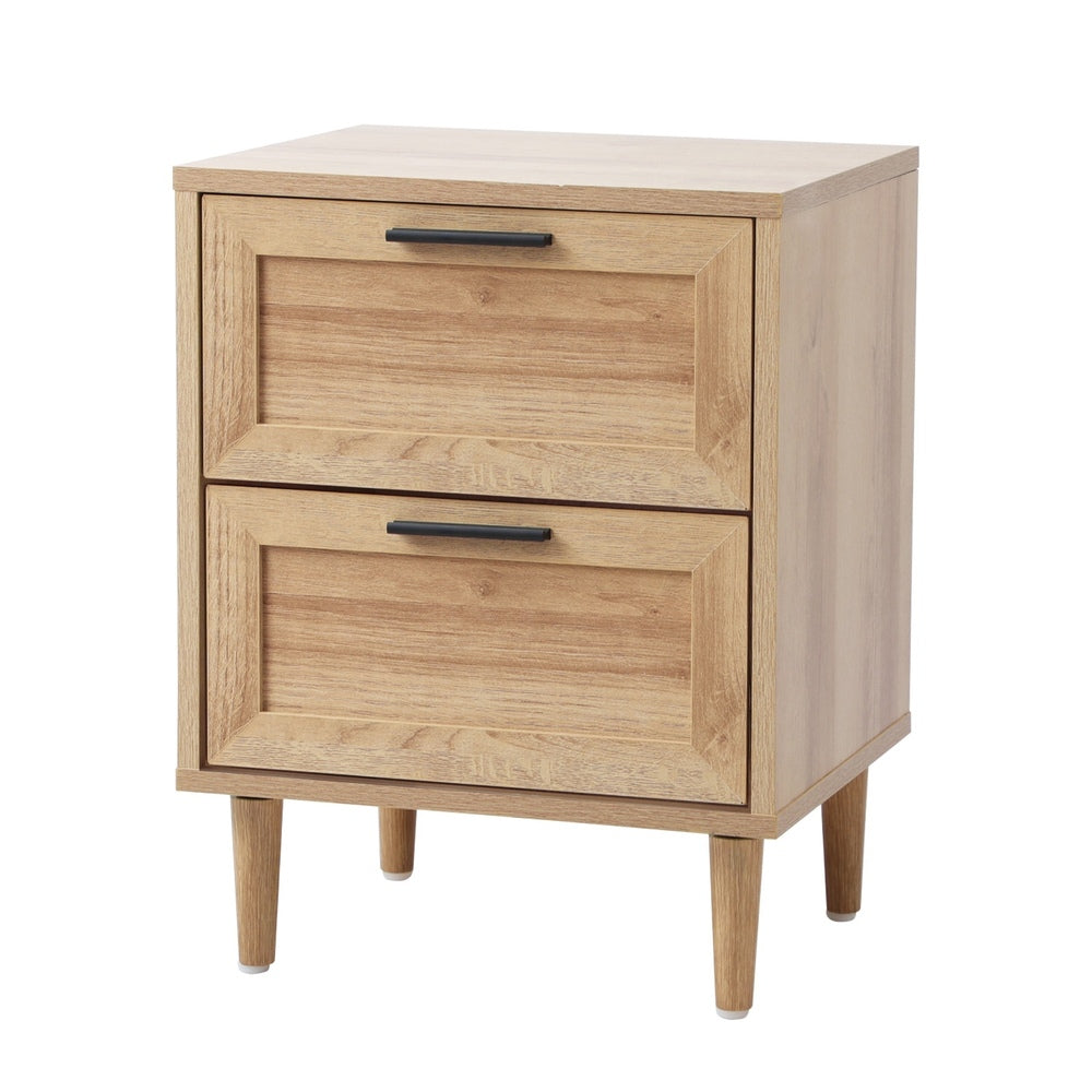 Essenza Mila Chest Of Drawers 2 Bedsides Bedroom Package | Elegant Wooden Storage Bedroom Set