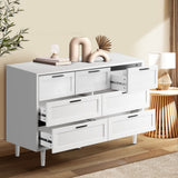 Essenza Mila Chest Of Drawers 2 Bedsides Bedroom Package | Elegant Wooden Storage Bedroom Set