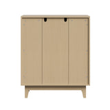 Alina Ripple Effect Modern 5 Chest Of Drawers | Scandi 5 Draw Tallboy Storage Unit