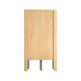 Aston 6 Chest Of Draws Handle Free Dresser Unit | Modern Scandi Style Six Draw Lowboy