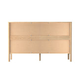 Aston 6 Chest Of Draws Handle Free Dresser Unit | Modern Scandi Style Six Draw Lowboy