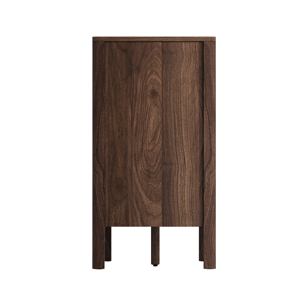 Aston 6 Chest Of Draws Handle Free Dresser Unit | Modern Scandi Style Six Draw Lowboy