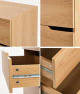 Urbino 5 Draw Modern Dresser Tallboy | 5 Draw Chest Of Drawers Wooden Storage Unit