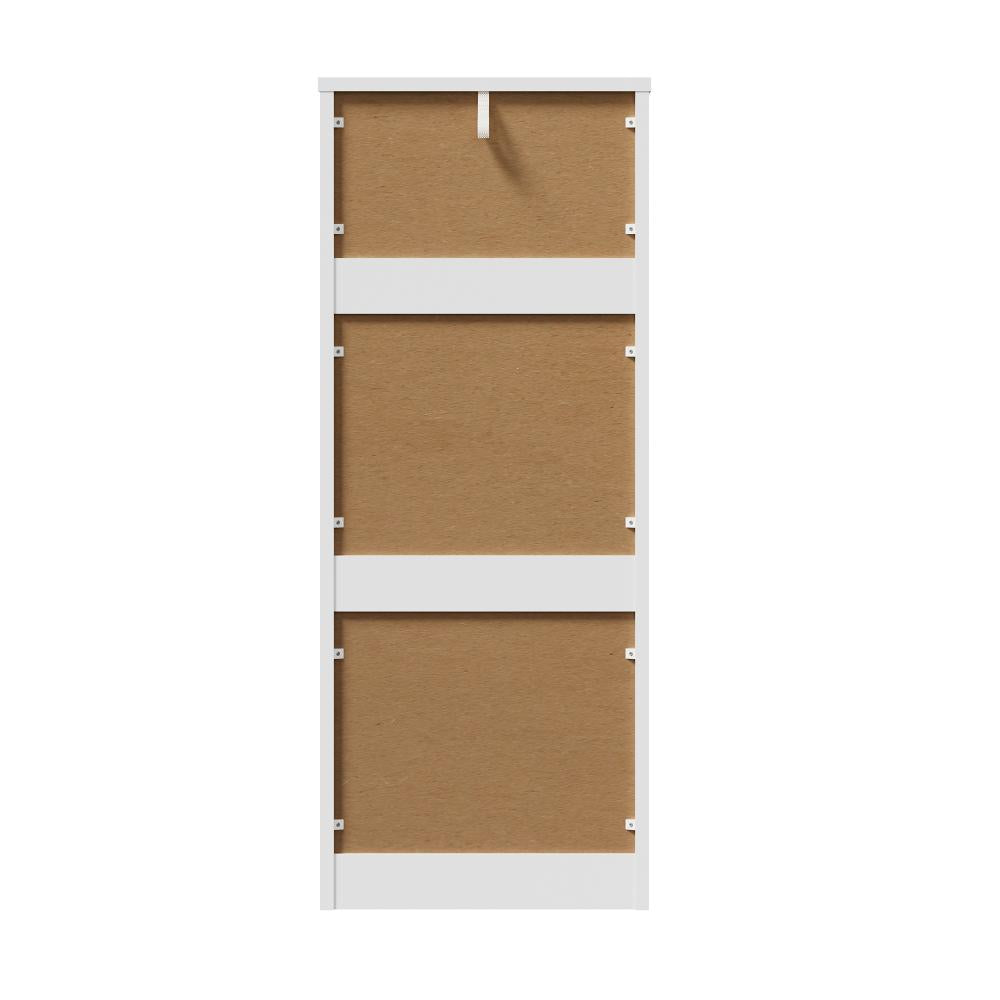 Santori Blanco Modern Chest Of Drawers Storage Cabinet | Elegant White Wooden Tallboy