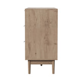 Centrum Aria 6 Drawer Tallboy Dresser | Modern Bedroom Storage Unit Cabinet