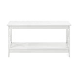 Palermo X-Beam 2 Tier Wooden Coffee Table | Modern Versatile Coffee Table