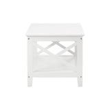 Palermo X-Beam 2 Tier Wooden Coffee Table | Modern Versatile Coffee Table