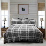Ramesses 2 in 1 Teddy Fleece Sherpa Blanket Quilt Cover Set | Plush Warm Fleece Comforter Reversible Set