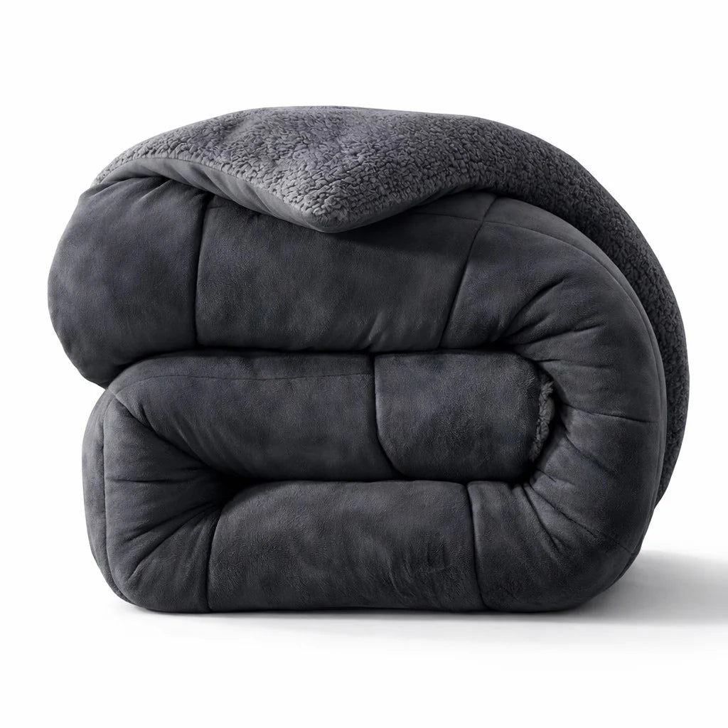 Luxiore Double Sided Super Warm 800GSM Quilt | Super Soft Cozy Winter Weight Comforter Doona