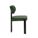 Set of Two Oslo Curved Modern Dining Chairs | Minimalist Luxury Designer Dining Chairs