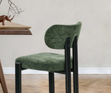 Set of Two Oslo Curved Modern Dining Chairs | Minimalist Luxury Designer Dining Chairs