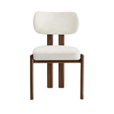Set of Two Oslo Curved Modern Dining Chairs | Minimalist Luxury Designer Dining Chairs