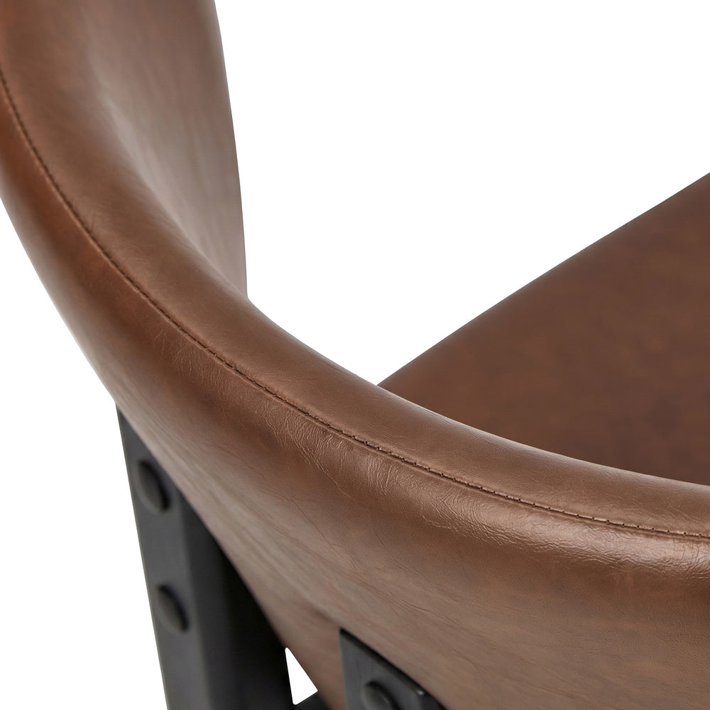 Set of Two Oslo Curved Modern Dining Chairs | Minimalist Luxury Designer Dining Chairs