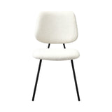 Set of Two Ferrara Fabric Dining Chairs | Premium Boucle or Fabric Dining Chair Set