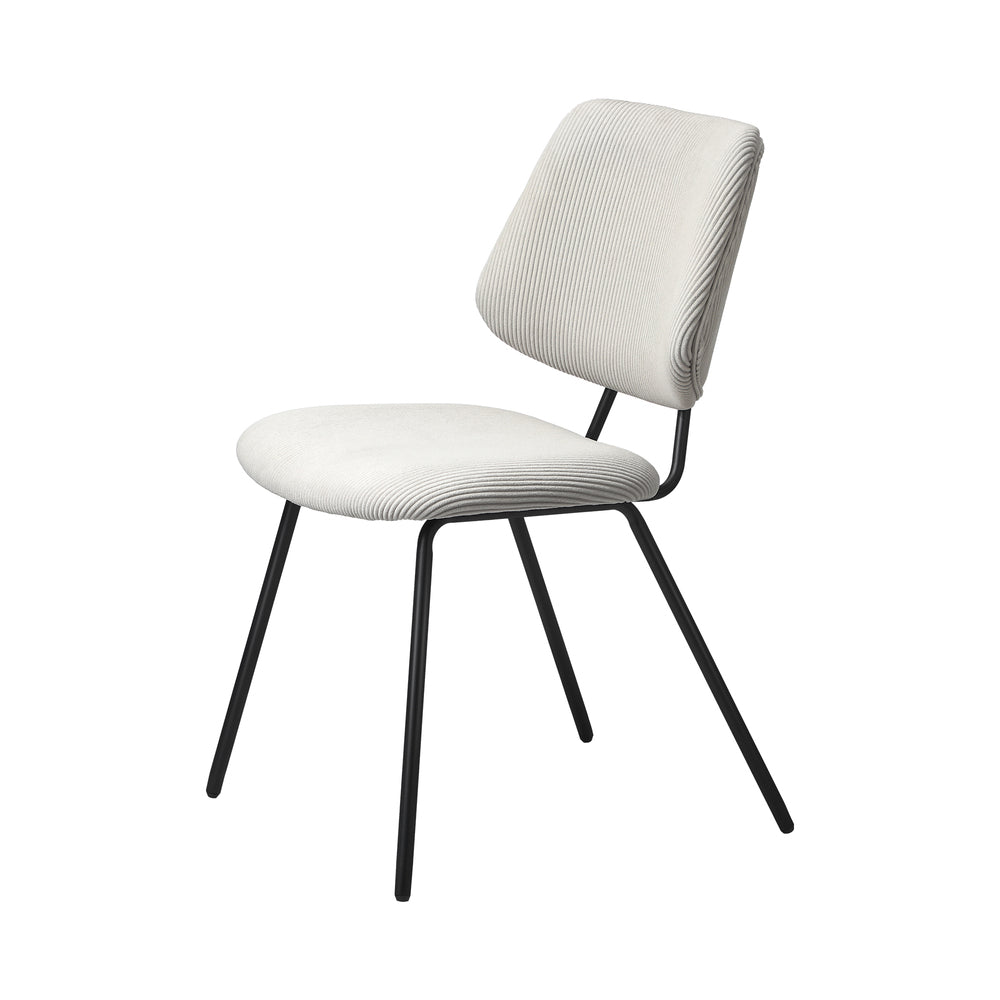 Set of Two Ferrara Fabric Dining Chairs | Premium Boucle or Fabric Dining Chair Set