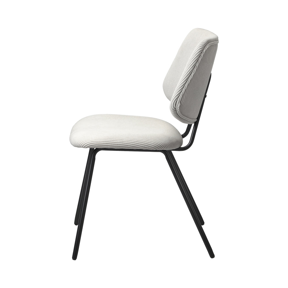 Set of Two Ferrara Fabric Dining Chairs | Premium Boucle or Fabric Dining Chair Set