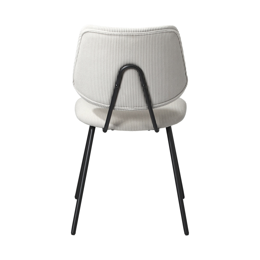Set of Two Ferrara Fabric Dining Chairs | Premium Boucle or Fabric Dining Chair Set