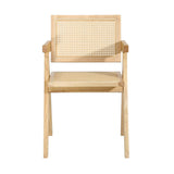 Set of Two Amolfo Designer Dining Chairs | Retro Style Wooden Variety Dining Chairs