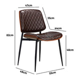 5 or 7 Piece Miami Eamos 120cm Marble Table Dining Set | Retro Metal Wood Dining Table Set