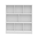 Milanese 8 Cube Wooden Display Unit | Modern Wooden Bookshelf Storage Shelving Unit