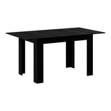 Bianco Nuovo Extendable 120-160cm Dining Table | Wooden Finish Modern Kitchen Table