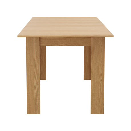 Bianco Nuovo Extendable 160-200cm Dining Table | Wooden Finish Modern Kitchen Table