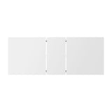 Bianco Nuovo Extendable 160-200cm Dining Table | Wooden Finish Modern Kitchen Table