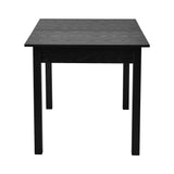 Tuscana Extendable 120-160cm Dining Table | Versatile Woodgrain Finish Modern Kitchen Table