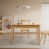 Tuscana Extendable 120-160cm Dining Table | Versatile Woodgrain Finish Modern Kitchen Table