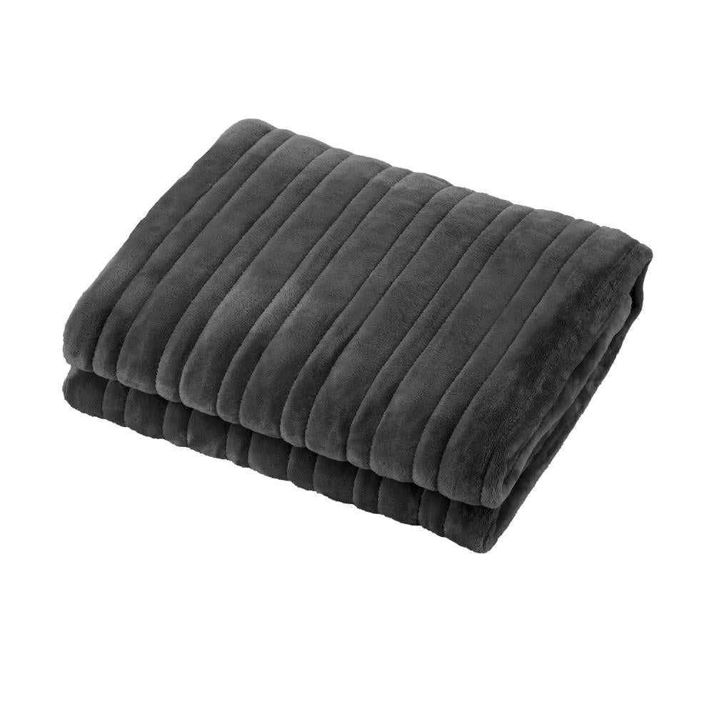 Nuvola Super Warm Electric Heated Blanket with Auto Off | 9 Heat Setting Fleece Electric Blanket