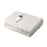 Nuvola Super Warm Electric Heated Blanket with Auto Off | 9 Heat Setting Fleece Electric Blanket