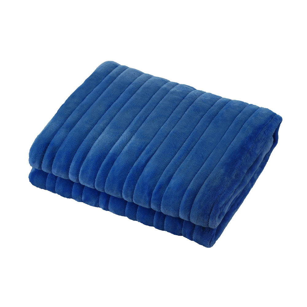 Nuvola Super Warm Electric Heated Blanket with Auto Off | 9 Heat Setting Fleece Electric Blanket