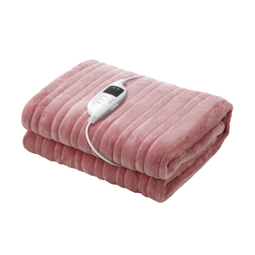 Nuvola Super Warm Electric Heated Blanket with Auto Off | 9 Heat Setting Fleece Electric Blanket