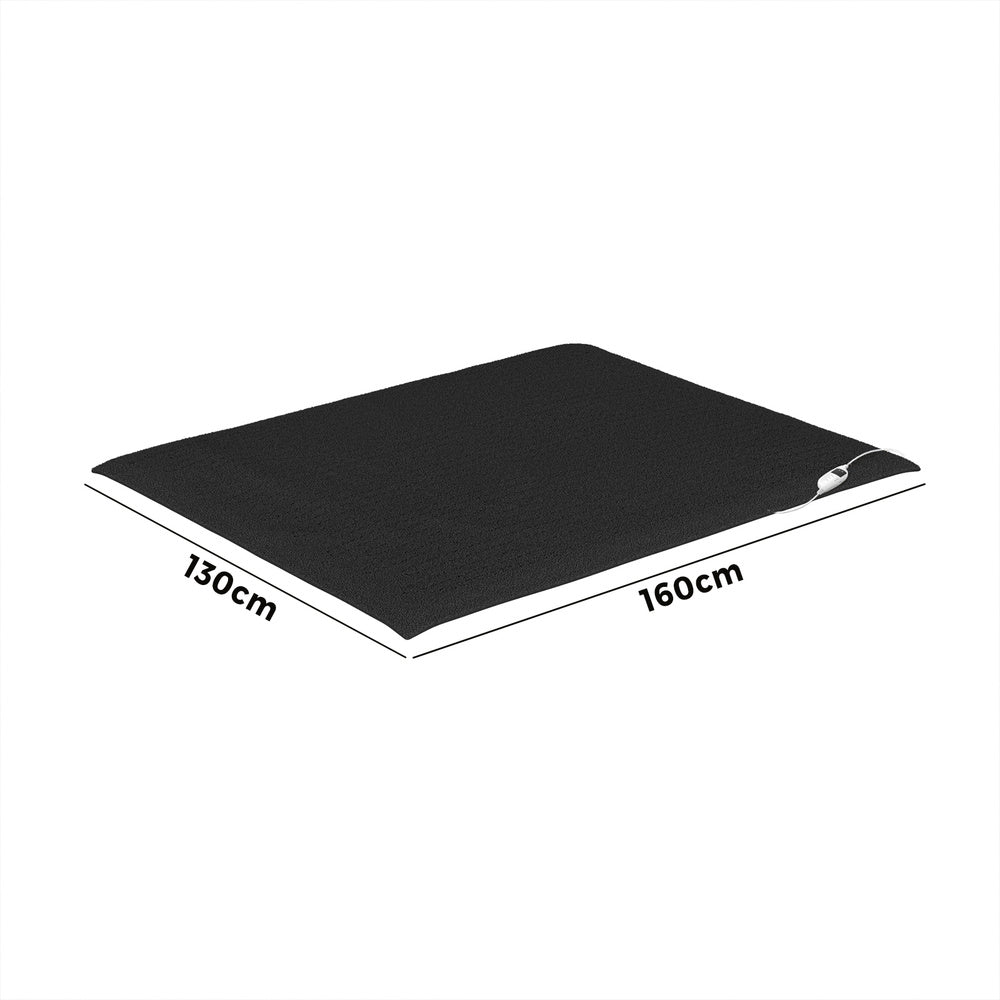 Nuvola Super Warm Electric Heated Blanket with Auto Off | 9 Heat Setting Fleece Electric Blanket