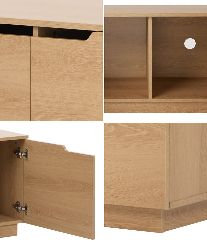 Urbino 180cm TV Entertainment Unit | Modern Four Door Large Storage TV Unit