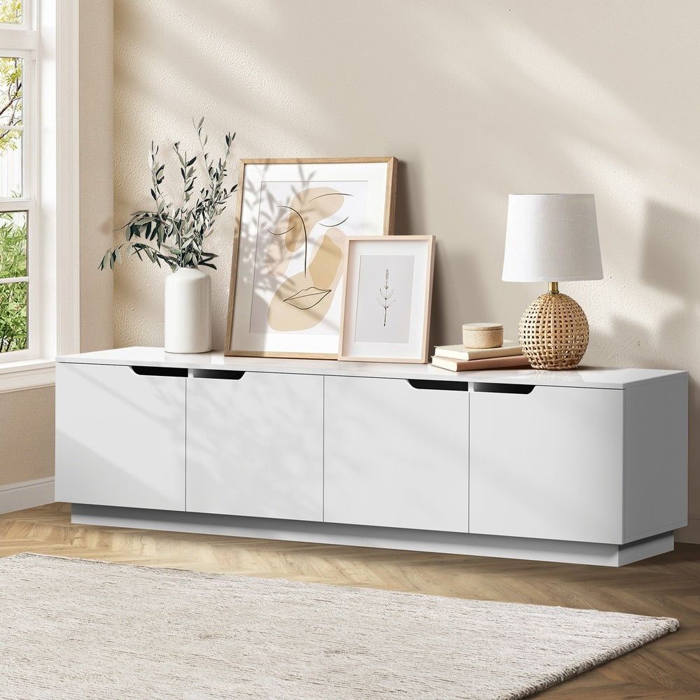 Urbino 180cm TV Entertainment Unit | Modern Four Door Large Storage TV Unit