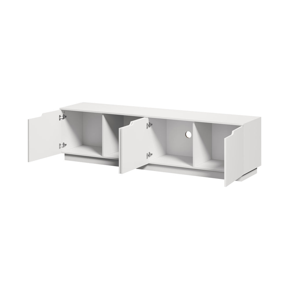 Urbino 180cm TV Entertainment Unit | Modern Four Door Large Storage TV Unit