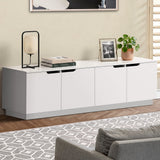 Urbino 180cm TV Entertainment Unit | Modern Four Door Large Storage TV Unit