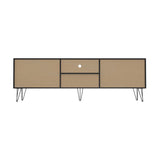 Polizano 180cm Wooden TV Cabinet Entertainment Unit | Modern TV Unit with Storage